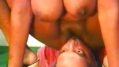 උස බිම්බෝවක් උයනේ ඇගේ කෙසඟ කුඩා ස්නැච් එකෙහි ගිලෙමින් තිබේ